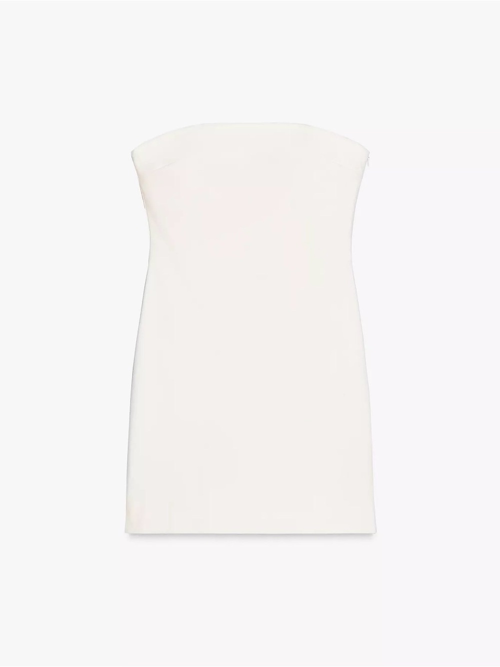 Zara Strapless Cream Mini Dress